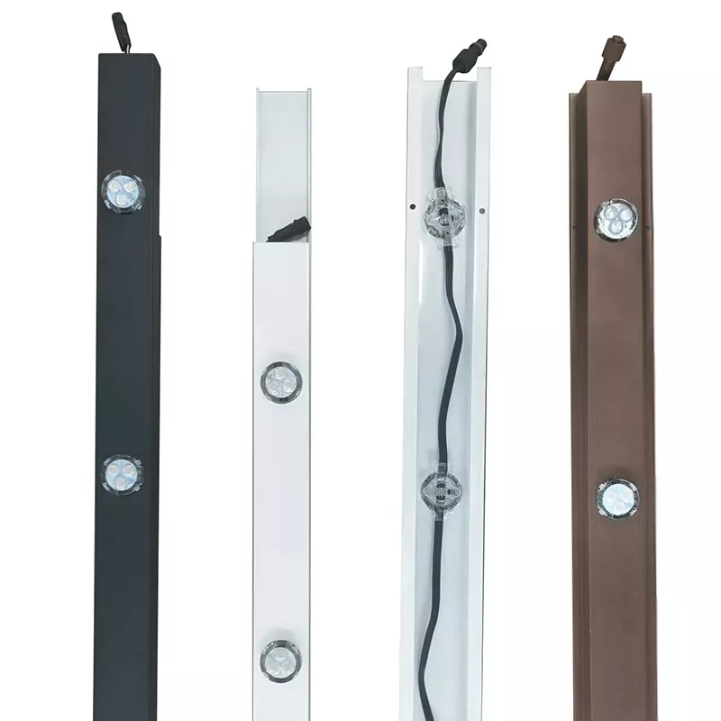 Şenile din aluminiu cu o singură şină dublă